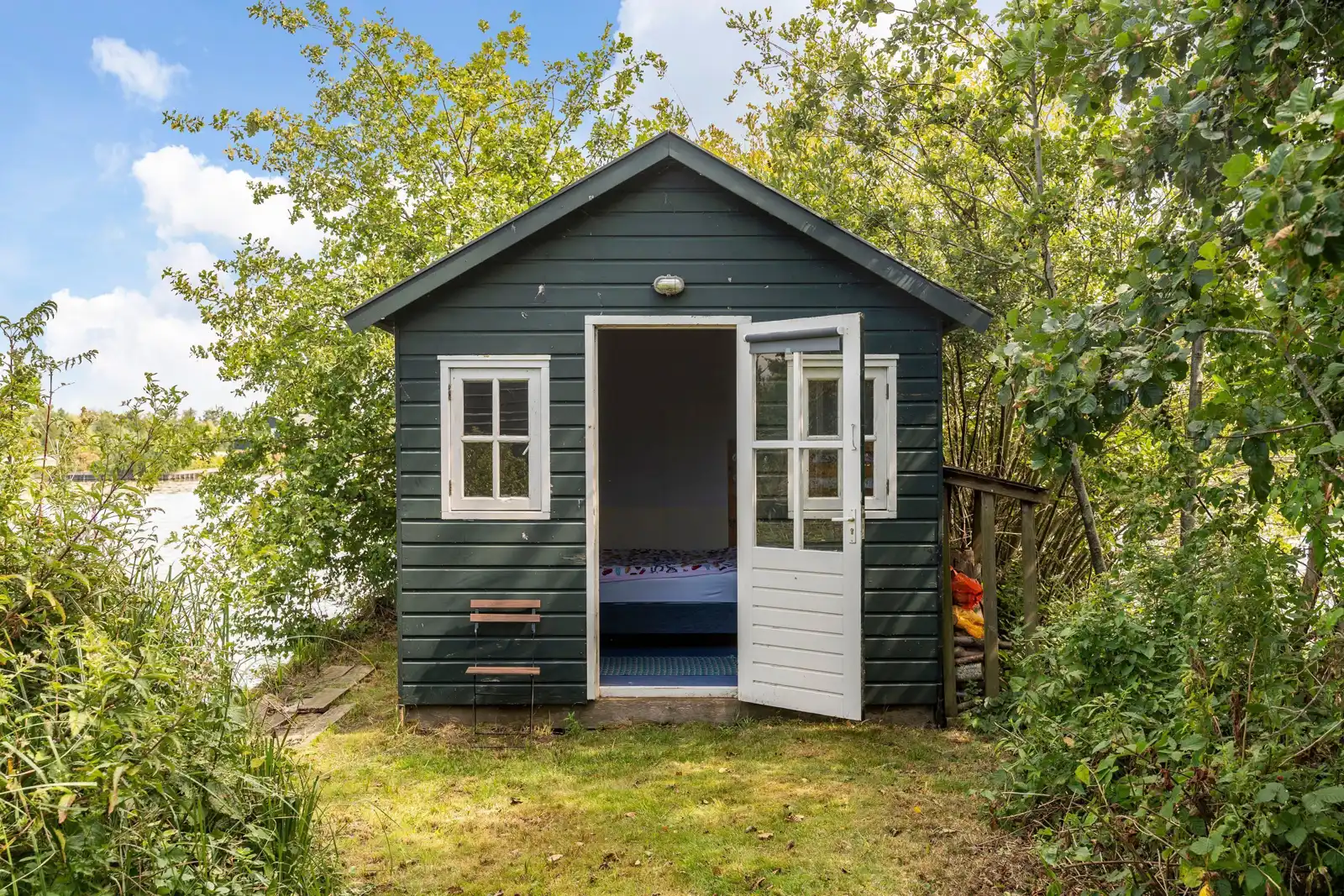 Zomerhuis De Braamakkers, Breukelen – houten schuur