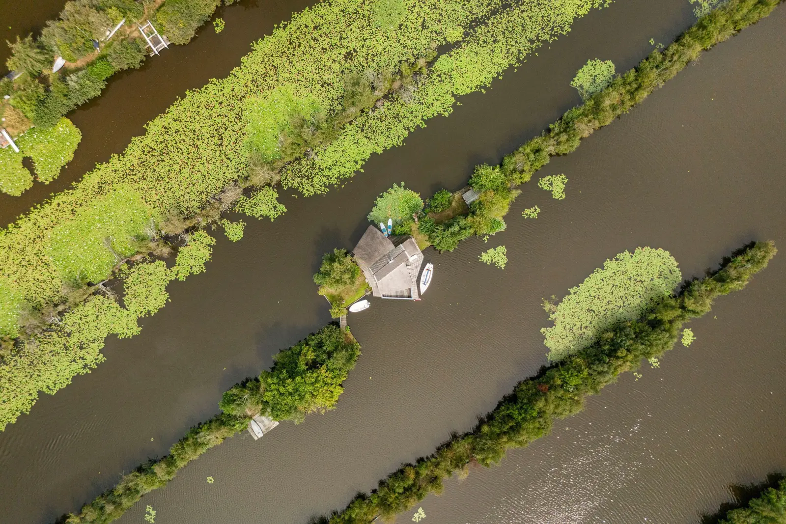 Zomerhuis De Braamakkers, Breukelen – luchtfoto