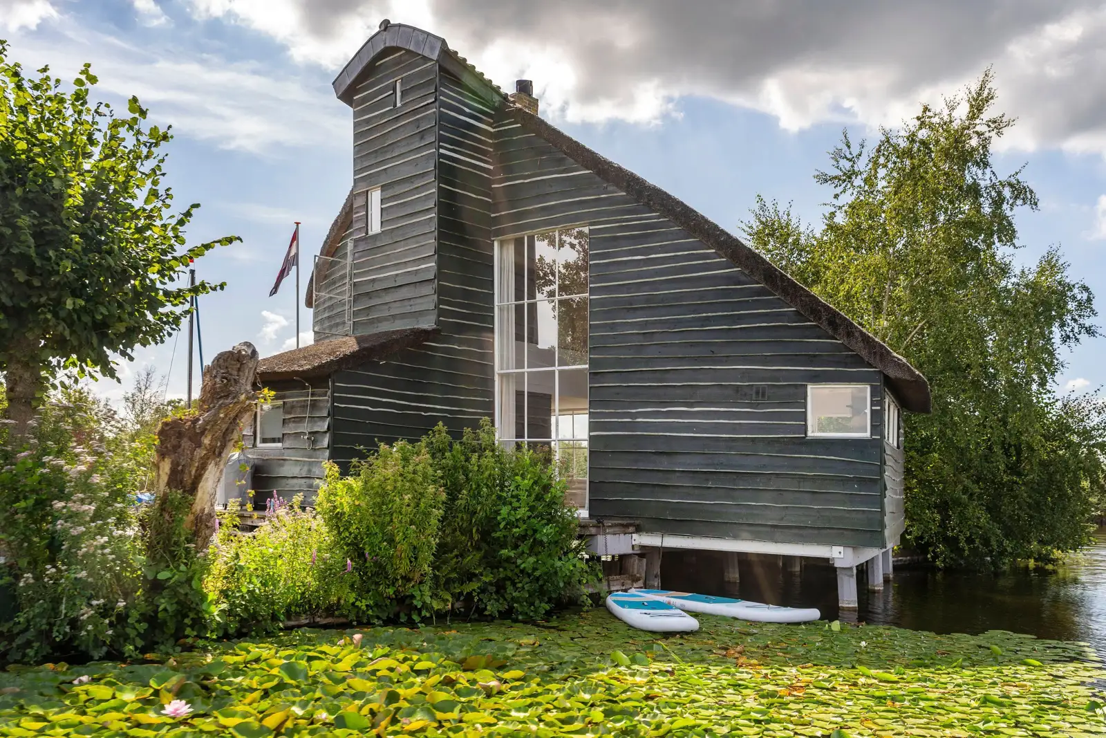 Zomerhuis De Braamakkers, Breukelen – houten zijgevel