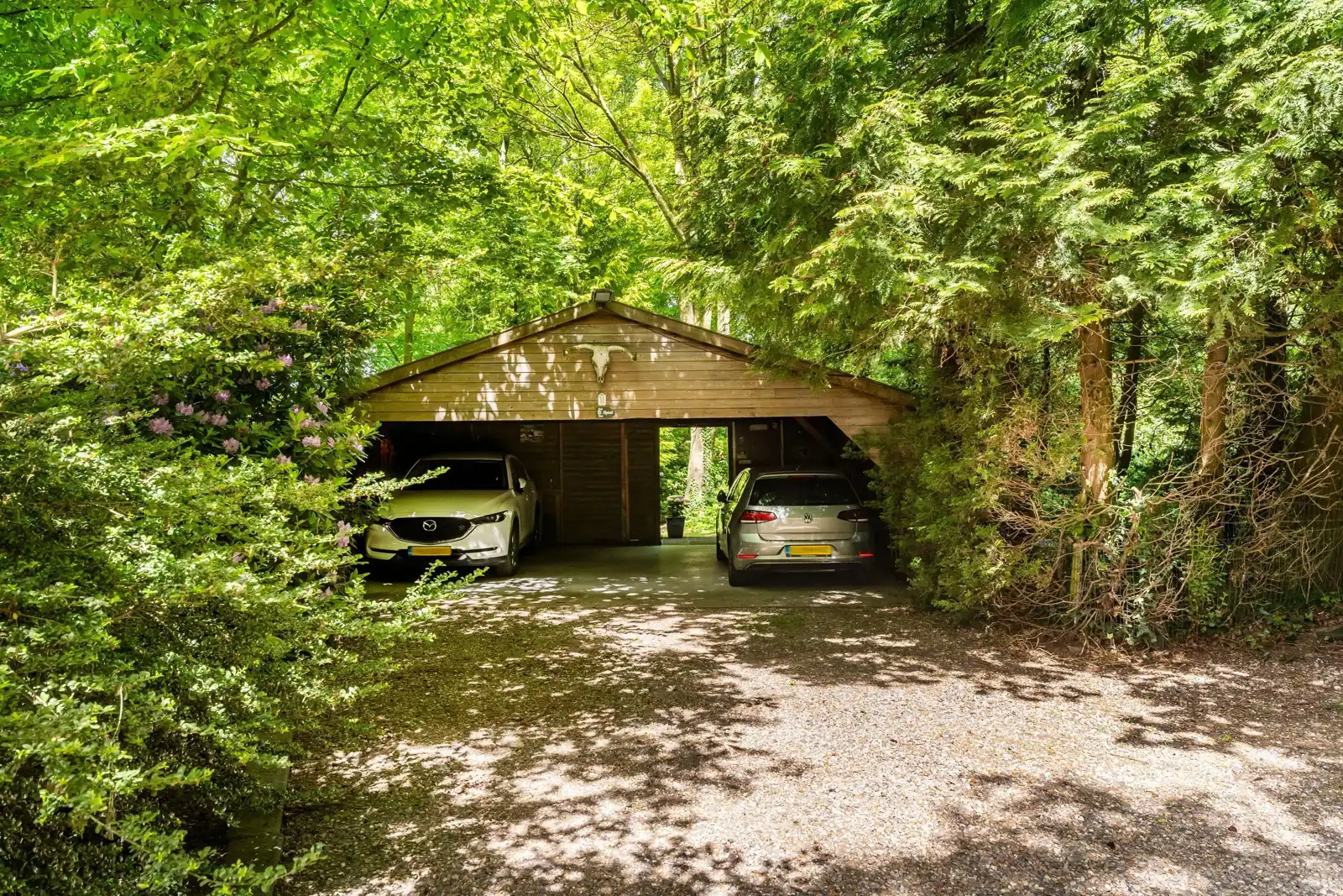Folgeralaan 13, Drachten – vrijstaande houten garage