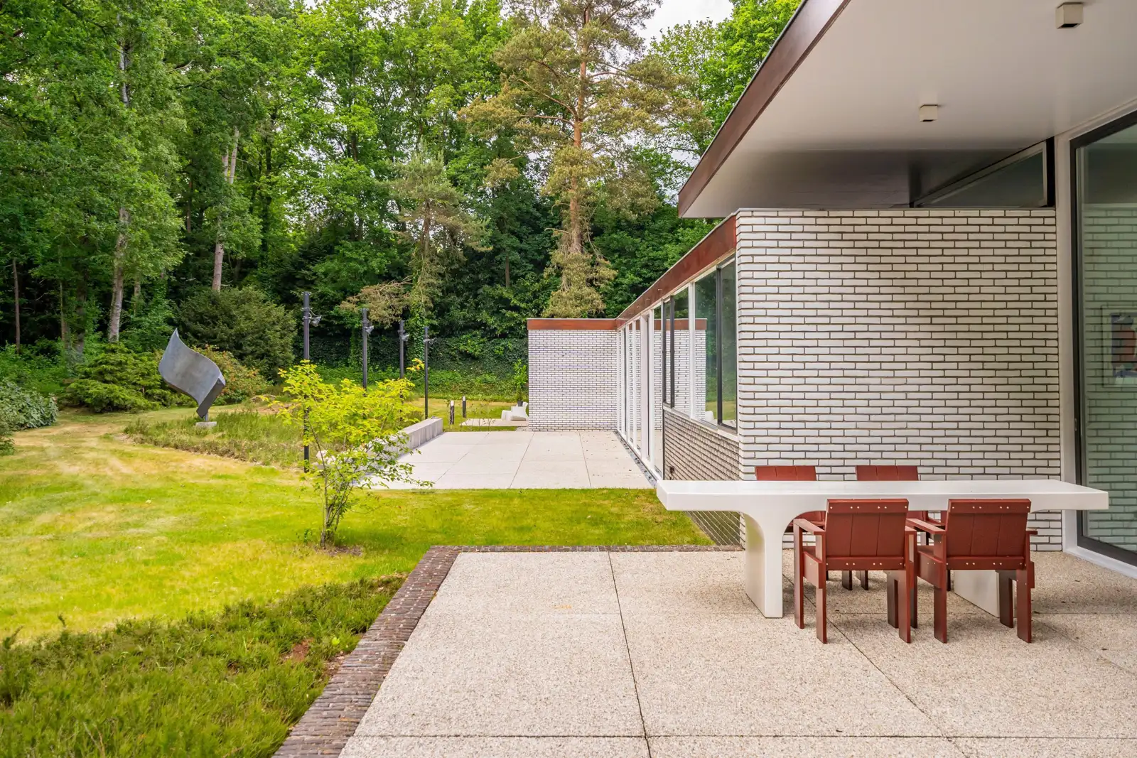 Woonhuis Bosschaert, Laren – terras